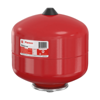 Расширительный бак (теплоснабжение-холодоснабжение) Flamco Flexcon R  110л-1,5 - 6bar