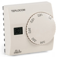 Проводной комнатный термостат TEPLOCOM TS-2AA/8A