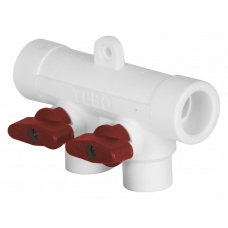 Коллектор PP-R 32x20x3 вых. красн., TEBO