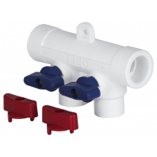 Коллектор PP-R 25x20x2 вых. универсальный, TEBO, арт. 030091251