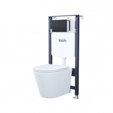 Инсталляция IDDIS Basic BASC020i73 3 в 1 подвесной унитаз инсталляция и клавиша смыва Инсталляция IDDIS Basic BASC020i73 3 в 1 подвесной унитаз инсталляция и клавиша смыва