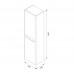 Пенал подвесной IDDIS Edifice EDI40W0i97, Белый, 40 см