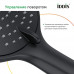 Лейка для душа IDDIS Optima Home OPH3F0Bi18 черная матовая