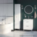 Тумба напольная IDDIS Oxford OXF60W0i95, Белый матовый, 60 см