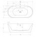 Акриловая ванна ABBER AB9299-1.5 Акриловая ванна ABBER AB9299-1.5