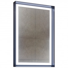 Зеркало ORKA Craft 60x90 c LED подсветкой, антрацит матовый