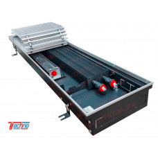 Внутрипольный конвектор Techno Vent KVZV 250-85-1900 с принудительной конвекцией Внутрипольный конвектор Techno Vent KVZV 250-85-1900 с принудительной конвекцией
