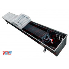 Внутрипольный конвектор Techno KVZs WD 200-140-4500 для влажных помещений с естественной конвекцией Внутрипольный конвектор Techno KVZs WD 200-140-4500 для влажных помещений с естественной конвекцией