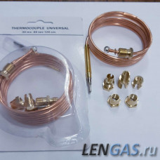 Термопара универсальная (5 гаек), L-1200мм (30мВ) Термопара универсальная (5 гаек), L-1200мм (30мВ)
